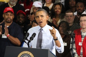 The president called for a higher minimum wage that would lift all full-time workers out of poverty.
